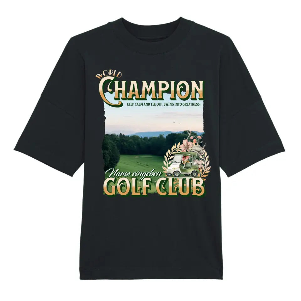 Golf Champion - Personalisierbar - Name eingeben und 1 Bild Uploaden