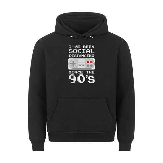 'Social distance since the 90s' Hoodie