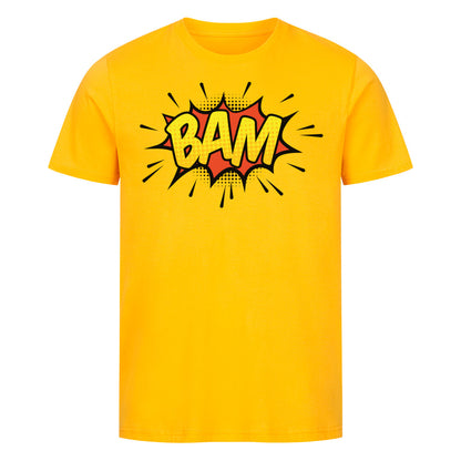 'BAM' Comic Style Organic Regular Fit Shirt