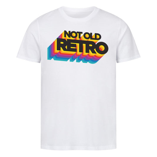 'Not Old, Retro' Organic Regular Fit Shirt