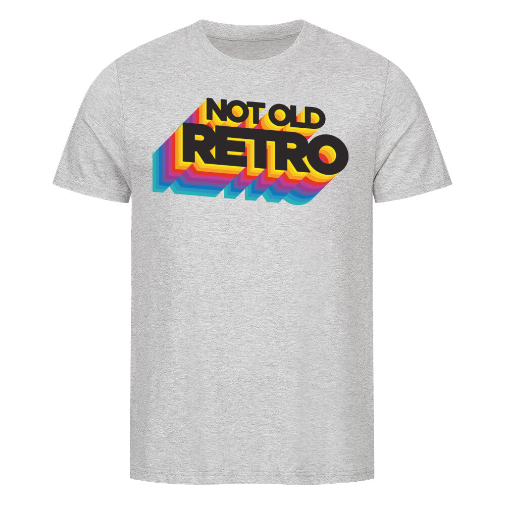 'Not Old, Retro' Organic Regular Fit Shirt